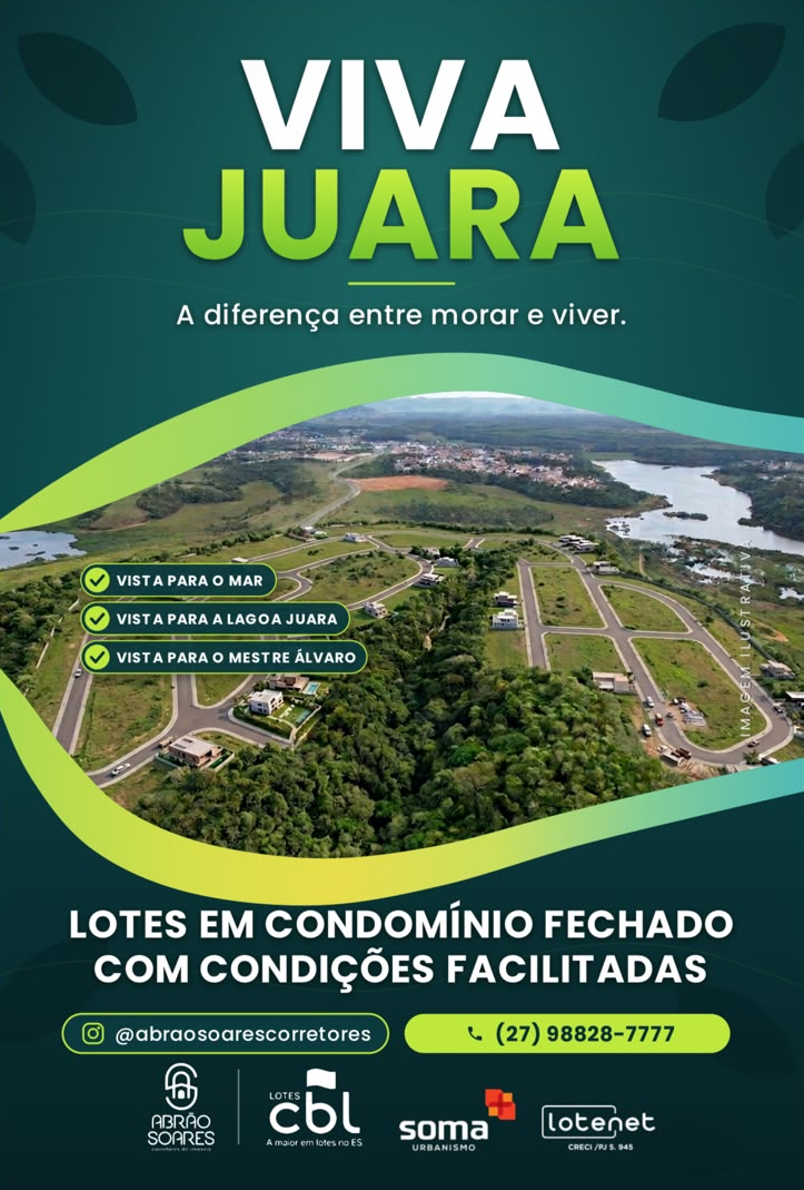 Viva Juara — lotes em condomínio fechado com condições facilitadas